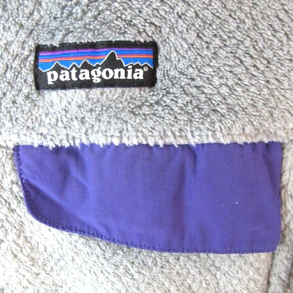 Patagonia Gray Re-Tool Snap-T Polartec Pullover Fleece Jacket Women's Medium - Picture 3 of 9